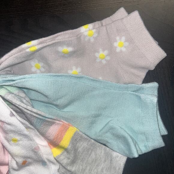 New NWT Women's Ankle Socks Frogs Ducks Polka Dot Floral Solid Striped One Size - Picture 2 of 5